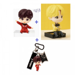 BTS(Bangtani poisid) 2 Monitori Joonis(Maagiline uks+V&otilde;i) + 1 v&otilde;tmehoidjate KOMPLEKT, TinyTan, Ametlik, Originaal, Autentne, KPOP, iidol