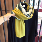Luksusbr&auml;ndi naiste sall Moeprindiga siidist sallid Suvised sallid ja &uuml;mbrised Pehmed Pashmina Lady Bandana Foulard Hijabs A