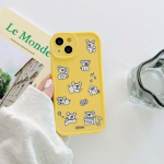 Ins Bear Food Cartoon Cat Silikoonist pehme paari telefoni&uuml;mbris Iphone Xr Xsmax X 14promax 11 12 13 Promax 14 Pro Max Plus kate For iphone 12promax