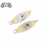 LED-v&auml;lklamp Deep Drop Underwater Eye Shape Fishing Squid Fish Lure Light beež