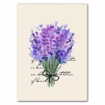 P&otilde;hjamaade lavendel l&otilde;uendimaal inglise keeles Kombineeritud dekoratiivne modulaarne seinakunst pilt elutuppa, kodu sisustus, plakat HD2773 21x30cm no frame