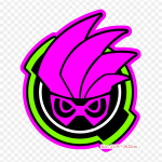 Logo Kamen Rider Brave Kamen Rider Brave Televisioon Sh Triigitav Soojus&uuml;lekande Tr&uuml;kk Vin&uuml;&uuml;l Paigaldusm&auml;rgis Riietele DIY Applikatsioonid Pestavad Paigaldusm&auml;rgid