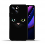 Black Cat telefoni&uuml;mbris iPhone'ile Samsung Galaxy Redmi Xiaomi Oppo OnePlus Note SA 7 8 9 10 11 12 13 14 20 21 22 23 53 54 Pro Max Plus Ultra TPU Soft iPhone 6 or 6S