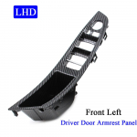 LHD RHD auto siseukse s&uuml;sinikkiust k&auml;etoe t&otilde;mbek&auml;epide aknal&uuml;liti kattepaneeli viimistluskomplekt BMW 5. seeria F10 F11 F18 523 jaoks LHD driver side