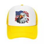 Punk USA Ameerika lipp Bald Eagle Baseball Caps Unisex WoUnisex reguleeritav Trucker Hat Sport Snapback m&uuml;tsid Trucker Hat