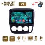 Androidi autostereo raadio Honda CRV 1995-2001 auto multimeediumipleierile DVD k&otilde;larid peakomplekti heli WIFI 1+16 GB