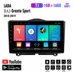 2-din Android-autoraadio LADA BA3 Granta Cross 2018 2019 GPS-navigatsioonis&uuml;steemile Multimeedia videopleier Stereo 1+16GB