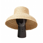 Uus vintage Hepburn tuulekellakujuline suure veljega Fisherman &otilde;lgk&uuml;bar naiste mood elegantne Lafite m&uuml;ts p&auml;ikesekaitse rannam&uuml;ts