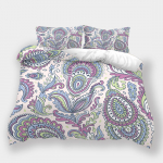 3D digitaalprinditud Bohemian Series kodu voodipesukomplekt Magamistoa voodipesu suletekk Padjap&uuml;&uuml;r AU Super King 240x270 eriti suur Baby 100x135cm