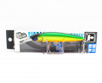 Jackall Big Backer Wangan Minnow 98S-LB uppuv lant roheline kuldne (2562)