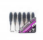 Jackall Soft Lure Ammonite Shad 4,5 tolli Vibe Tail Maruhata Clear (9403)