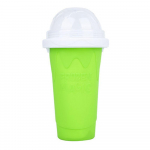 210 ml Vastupidav Slush j&auml;&auml;tisemasin Kiirk&uuml;lmutatud smuutid Squeeze Slush Quick Cooling Cup Piimakokteil pudeli smuuti tass punane