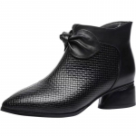 Uued terava otsaga paksu kontsaga l&uuml;hikesed saapad Ema kingad Naiste saapad 40