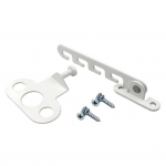 Aknakork Tugev ja vastupidav ohutuskaitse Metallist korrosioonivastane ukseaknapiiraja kodu jaoks valge