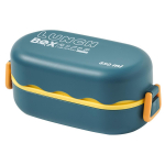 Bento Box veekindel hea tihendus kahekihiline suure mahutavusega multifunktsionaalne koolilaste l&otilde;unas&ouml;&ouml;gikonteiner