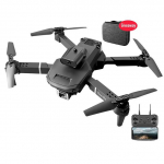 2023 UUS E100 Mini Drone 4K Professionaalne HD-kaamera Fpv WiFi Dron koos takistuste v&auml;ltimise Rc helikopteri kokkupandavate neljakopteri m&auml;nguasjadega single camera 1 battery must