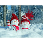 T&auml;ispuur 5D Teemantmaal Lumememm joonisfilm Teemanttikandid Talvine lumestseen kunst Rhinestone k&auml;sit&ouml;&ouml; j&otilde;ulud Full Round 20x30CM