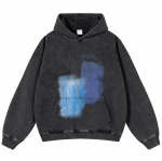 Streetwear Square Shadow Graphic Unisex kapuuts S must