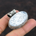 Dendriit Opaal Ripats K&auml;sit&ouml;&ouml; Ripats 925 Sterling H&otilde;be Ripats Kivist Vintage Ehted Boho Hippie Ripats S&uuml;nnip&auml;evakivi Ehted Kingituseks