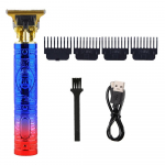 Gradient Color juuksel&otilde;ikurid meestele Professionaalne juhtmeta juuksefrees Hoolduskomplekt Juuste l&otilde;ikamine sinine/punane
