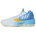 adidas Dame 8 Three Kingdoms Unisex tossud Sinine Pantone jalatsid-Valge HQ4504 40