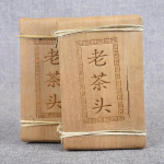 250g Looduslik must tee Pu-erh tee Vana teepea Golden Bud Brick K&uuml;ps tee tellis