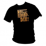 James Bond 007 Goldfinger Tsiteeri Movie Inspired Unisex T-s&auml;rk S