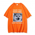 Kas olete teda n&auml;inud n&uuml;&uuml;d, teil on Shiba Inu graafilise tr&uuml;kiga T-s&auml;rgid Naljakad Unisex naised Mood Suured s&auml;rgid Unisex T-s&auml;rk L