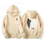 Attack On Titan Meeste Hoodie Anime Hoodid Mehed Naiste T&auml;navar&otilde;ivad Pullover Harajuku Shingeki No Kyojin Hoodies Dressipluusid Riided L