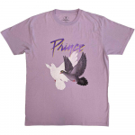 Prince Doves Distressed Purple Unisex T-s&auml;rk S