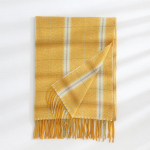 Korea versioon uuest ka&scaron;miirist kahepoolsest ruudulisest sallist naiste paksendatud ja pikendatud l&otilde;ikega soe kahekordse kasutusega salli salli 180*70cm