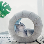 Interaktiivne kassivoodi koos kokkupandava &uuml;mmarguse tunneliga, multifunktsionaalne l&otilde;bu magamiseks ja m&auml;ngimiseks Cat Cat