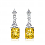 POMOiii Luksuslik naiste v&auml;rvi aare roosa teemant kalliskivik&otilde;rvar&otilde;ngad pulmade kihluspeole sinine