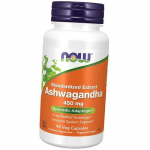 Ashwagandha, Ashwagandha 450, Now Foods 90 k&ouml;&ouml;giviljakapslit (71128049) 90vcaps