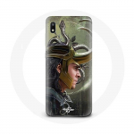 &Uuml;mbris Samsung Galaxy A10 Loki Thor Ragnarokile koos Fanart-kiivriga, 1. hooaeg