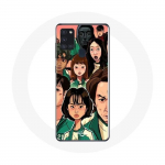 Samsung Galaxy A21S &uuml;mbris Squid Game Plakati tegelased Fanart