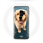 &Uuml;mbris Samsung galaxy S9 plus kuldse retriiveri kutsika jaoks