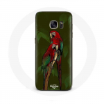 &Uuml;mbris Samsung Galaxy S6 Pionus Parrot Red jaoks