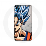 Coque pour Huawei P8 Lite Anime Dragon Ball Goku Cheveux bleu