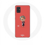 Coque pour Samsung Galaxy A51 BTS TinyTAN Animation RM