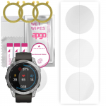 3x apgo Hydrogel Screen Protector for Garmin Fenix 7 47mm, Hydrogel Film, with positioning layer easy installation