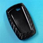 Auto v&otilde;tme&uuml;mbrise kate BMW 5 E90 F10 F20 F30 X3 X4 M2 M3 M5 M6 jaoks BMW 1 3 4 5 6 7 seeria GT s&uuml;sinikkiust mustriga silikoon No have holder Chain