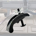 Kaarjas pressplaadi klamber, kinnitusklamber, graveerimismasina surve metallit&ouml;&ouml;tlemiseks