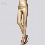 Suvised Y2K elastsed venivad kunstnahast pliiatsip&uuml;ksid naiste mood samet PU-nahast p&uuml;ksid, naiste seksikad kitsad kitsad p&uuml;ksid 7172 XXL kuld