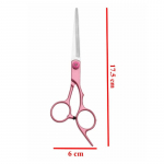 Professionaalsed juuksek&auml;&auml;rid L&otilde;ikamine Harvendavad k&auml;&auml;rid Juuksurikoda &Otilde;pipoiss Kodu Juuksek&auml;&auml;rid 17.5cm roosa punane v&auml;rv