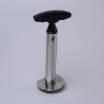 Roostevabast terasest ananassil&otilde;ikuri koorija viilutaja puuviljakoorimisnuga vidin must