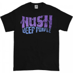 Deep Purple Hush S&auml;rk Deep Purple Must Unisex T-s&auml;rk XXXXL