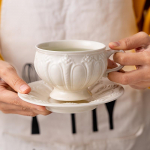 1 Komplekt Keraamiline Supikomplekt Teekann Briti Retro Keraamiline Tass Piima Kohvitassi Komplekt Keraamiline Veepudeli Komplekt K&ouml;&ouml;gitarbed Elutoatarbed Cup And Saucer Set