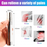 USB laadija punane valgusteraapia lamp LED infrapuna valgusteraapia pliiats 850 nm infrapuna 630 nm 660 nm pehme armide kortsude eemaldamise akne laserpliiats