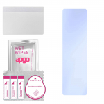 apgo Ultra-Clear 9H Hybrid protective glass compatible with LG Velvet (mały ekran z przodu etui), flexible nano glass, great replacement for tempered